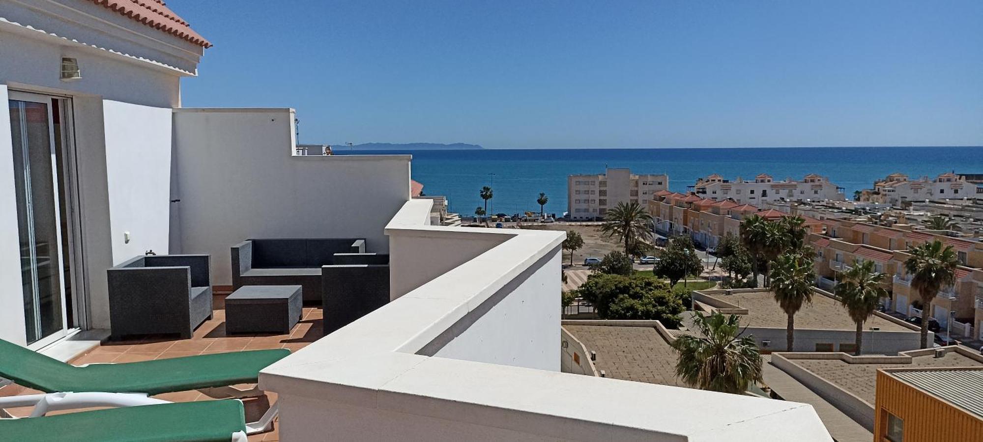 로쿠타스드마르 La Perla Azul Playa - Terraza Al Sol 아파트 객실 사진